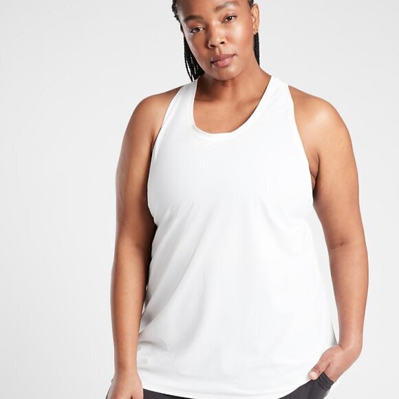 Athleta Tops - Athleta Ultimate Train Tank Top in Bright White- Size 2X -NWT